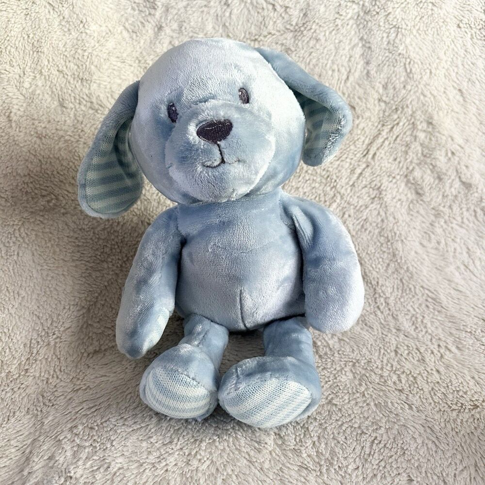 Little Miracles Costco Blue Puppy Dog 14" Stuffed Animal Toy Baby Lovey